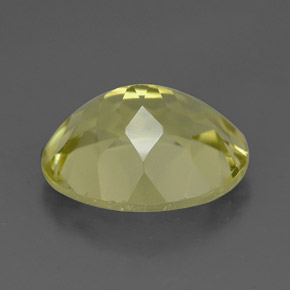 Quartz jaune naturelle coupe ovale, 3,20 ct, VVS