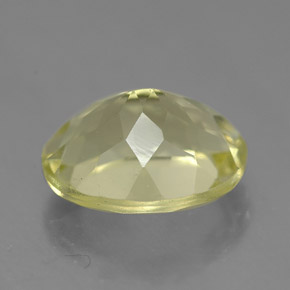 Quartz Citron naturelle Coupe ovale, 3.70 ct, VVS