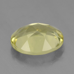 Quartz Citron naturelle Coupe ovale, 3.33 ct, VVS-VS
