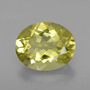 Quartz Citron naturelle Coupe ovale, 3.05 ct, VVS