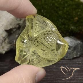 Quartz Laguna Yellow  naturelle Fantaisie, 57.41 ct, Transparent