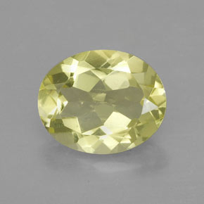 Quartz Citron naturelle Coupe ovale, 2.90 ct, VVS
