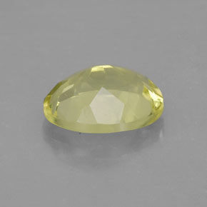 Quartz Citron naturelle Coupe ovale, 2.90 ct, VVS