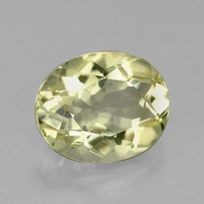 Quartz Citron naturelle Coupe ovale, 3.61 ct, VVS