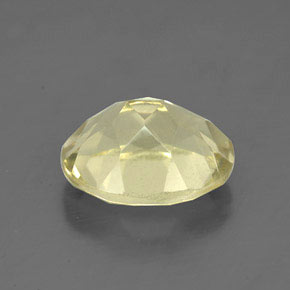 Quartz jaune naturelle coupe ovale, 3,34 ct, VVS