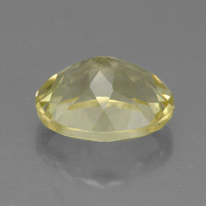 Quartz jaune naturelle coupe ovale, 3,67 ct, VVS