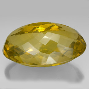 Quartz Citron naturelle Coupe ovale, 331.70 ct, VVS