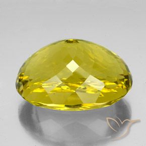 Quartz Jaune riche naturelle ovale, 161.15 ct, VVS