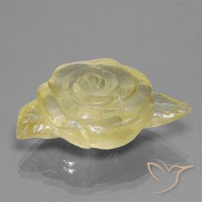 Quartz Jaune clair naturelle Fantaisie, 39.56 ct, Transparent / Translucide