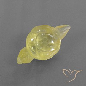 Quartz Jaune miel très clair naturelle Fantaisie, 46.46 ct, Transparent / Translucide