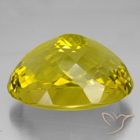 Quartz Jaune riche naturelle ovale, 189.25 ct, VVS