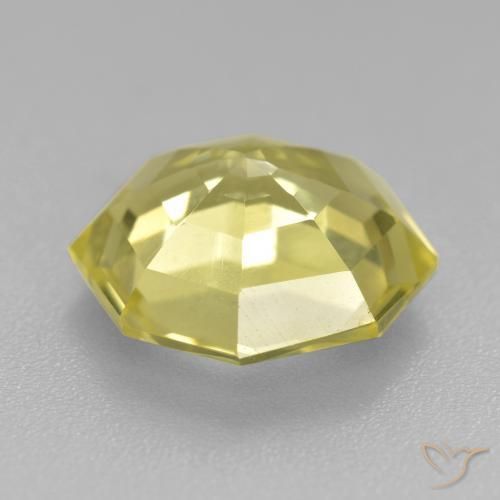 Quartz Jaune moyen-léger naturelle Octogone / coupe Émeraude, 5.01 ct, VS
