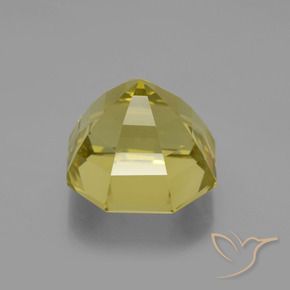 Quartz Jaune moyen-léger naturelle Octogone / coupe Émeraude, 16.49 ct, VVS-VS