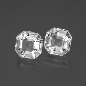 Achetez naturel ct Blanc Quartz gems, Taille émeraude, En provenance Brésil chez GemSelect. En stock, livraison internationale!