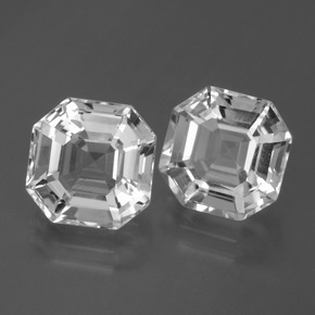 Achetez naturel ct blanc quartz gems, taille émeraude, en provenance brésil chez gemselect. en stock, livraison internationale!