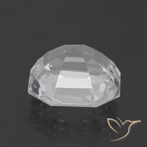 Quartz Blanc clair naturelle Octogone / coupe Émeraude, 10.64 ct, VVS