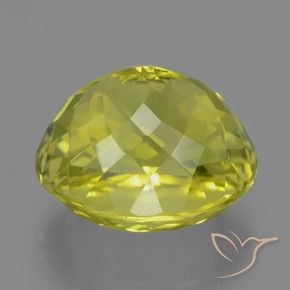 Quartz Jaune moyen naturelle ovale, 26.94 ct, VVS