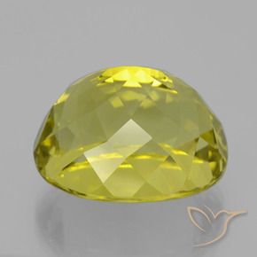 Quartz Jaune moyen naturelle ovale, 31.35 ct, VVS