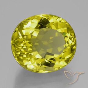 Quartz Jaune moyen naturelle ovale, 29.97 ct, VVS-VS