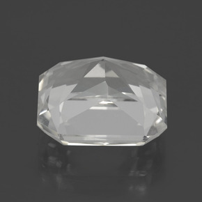 Quartz Blanc naturelle Taille émeraude, 8.34 ct, VVS-VS