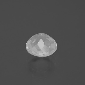 Quartz blanc naturelle coupe roude, 1,84 ct, VS