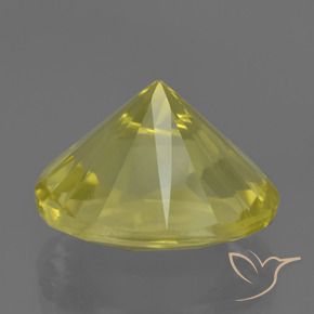 Quartz Jaune moyen naturelle ovale, 10.74 ct, VVS-VS