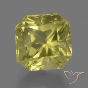 Quartz Jaune moyen naturelle Octogone / coupe Émeraude, 10.50 ct, VS