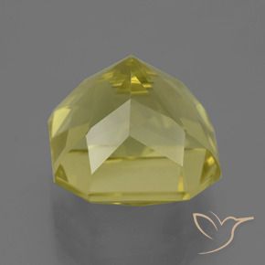 Quartz Jaune moyen naturelle Octogone / coupe Émeraude, 10.50 ct, VS