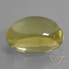 Quartz Jaune doré léger naturelle ovale, 33.71 ct, Transparent