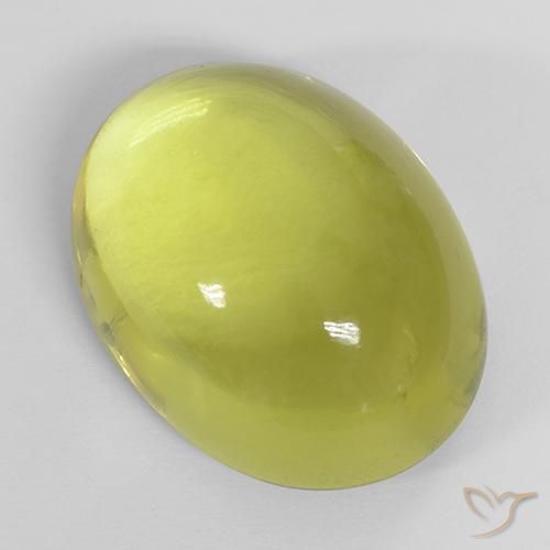 Quartz Jaune moyen naturelle ovale, 35.55 ct, Transparent