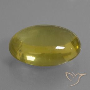 Quartz Jaune riche naturelle ovale, 28.56 ct, Transparent