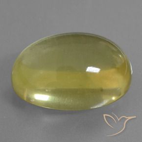 Quartz Jaune doré léger naturelle ovale, 43.91 ct, Transparent
