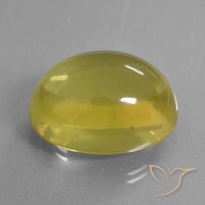 Quartz Jaune moyen-léger naturelle ovale, 50.56 ct, Transparent