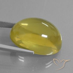 Quartz Jaune moyen-léger naturelle ovale, 50.56 ct, Transparent