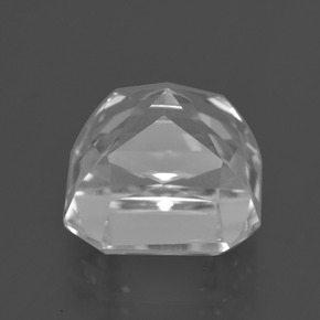 Quartz Blanc clair naturelle Taille émeraude, 9.12 ct, VVS