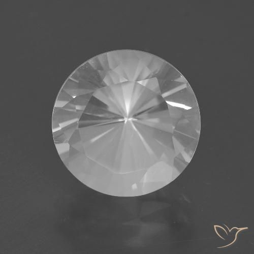 5.63ct Naturel Blanc Quartz, Tour, VVS-VS