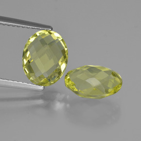 Achetez naturel 5,02ct jaune quartz gems, coupe ovale, en provenance brésil chez gemselect. en stock, livraison internationale!