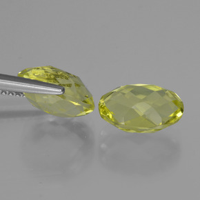 Achetez naturel 5,02ct jaune quartz gems, coupe ovale, en provenance brésil chez gemselect. en stock, livraison internationale!