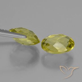 Shop natural 4.70ct Jaune ananas Quartz gems, ovale, from Brésil at GemSelect. In stock, global shipping!