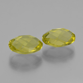 Achetez naturel 4,54ct jaune quartz gems, coupe ovale, en provenance brésil chez gemselect. en stock, livraison internationale!