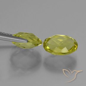 Achetez naturel 4.52ct Jaune clair Quartz gems, Coupe ovale, En provenance Brésil chez GemSelect. En stock, livraison internationale!