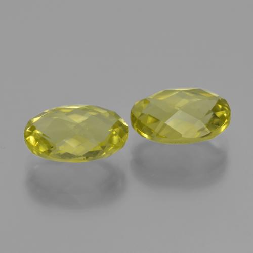 Achetez naturel 4,16ct jaune quartz gems, coupe ovale, en provenance brésil chez gemselect. en stock, livraison internationale!