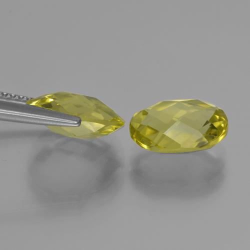 Achetez naturel 4,16ct jaune quartz gems, coupe ovale, en provenance brésil chez gemselect. en stock, livraison internationale!