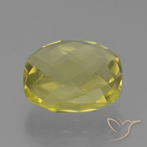 Quartz Jaune ananas naturelle Coussin, 26.65 ct, VVS