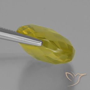 Quartz Jaune moyen-léger naturelle Coussin, 26.94 ct, VVS