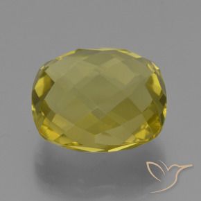 Quartz Jaune moyen-léger naturelle Coussin, 26.11 ct, VVS-VS