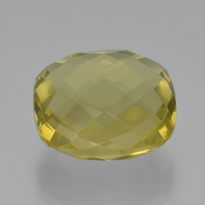 Quartz Citron naturelle Coupe coussin, 26.29 ct, VVS
