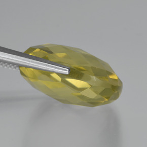 Quartz Citron naturelle Coupe coussin, 26.29 ct, VVS