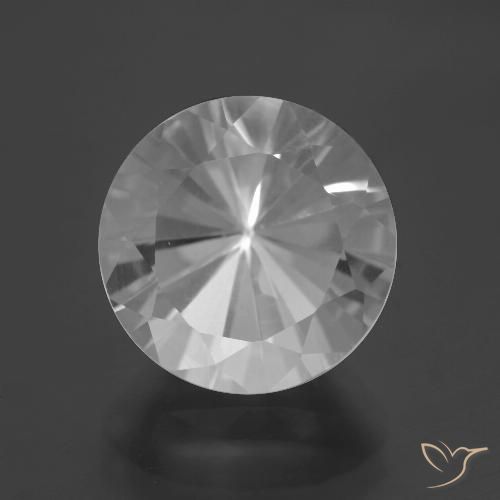 7.37ct Naturel Blanc Quartz, Tour, VVS-VS
