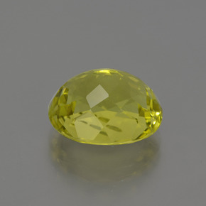Quartz Citron naturelle Coupe ovale, 5.27 ct, VS